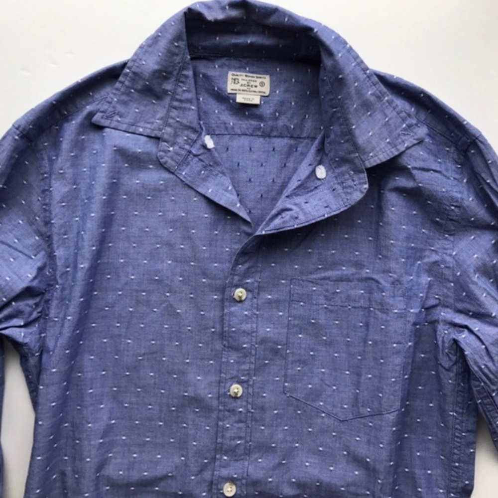 J Crew Chambray Buttondown - image 3
